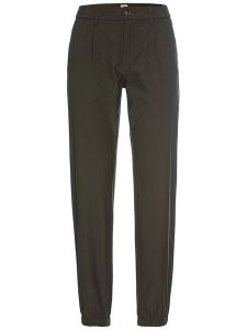 Camel Active Spodnie w kolorze ciemnobrązowym rozmiar: W29/L30. Brązowe spodnie z wysokim stanem Camel Active, bez wzorów, z materiału, z podwyższonym stanem. Za 219,60 zł.
