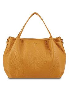 Victor & Hugo Paris Skórzana torebka "Allegra" w kolorze karmelowym - 30 x 20 x 14 cm rozmiar: onesize. Brązowe torebki klasyczne Victor & Hugo Paris, bez wzorów, z materiału, przez ramię, bez dodatków. Za 326,99 zł.