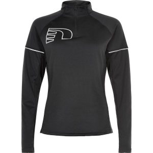 Bluza damska Newline core zip neck. Czarne bluzy Newline, xs, bez wzorów, bez kaptura. Za 241,50 zł.