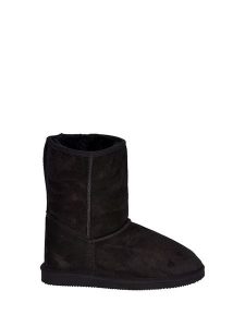 Moosefield Skórzane botki w kolorze czarnym rozmiar: 39. Czarne botki Moosefield, bez wzorów, z materiału, bez obcasa, bez zapięcia. Za 203,45 zł.