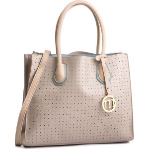 Torebka MONNARI - BAG2280-015 Taupe With Blue. Torebki klasyczne marki Monnari. W wyprzedaży za 199,00 zł.