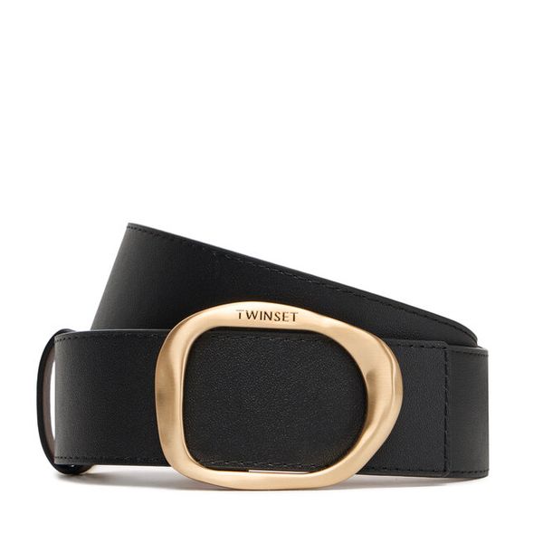 Pasek Damski TWINSET. Czarne paski Twinset, bez wzorów. Za 329,99 zł.