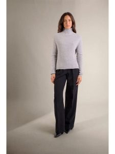 Perfect Cashmere Kaszmirowy sweter "Ruby" w kolorze szarym rozmiar: S. Szare golfy Perfect Cashmere, bez wzorów, z kaszmiru. Za 413,99 zł.