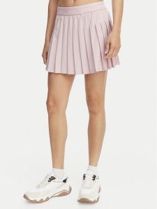 Guess Spódnica plisowana V6GD11 W1802 Różowy jasny Regular Fit. Czerwone spódnice Guess, m, z aplikacjami, z syntetyku. Za 294,99 zł.