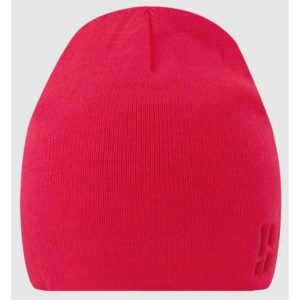 Czapka zimowa Poederbaas Daily Basic Beanie w kolorze różowym. Czerwone czapki POEDERBAAS, bez wzorów, z dzianiny, sportowe. Za 148,99 zł.