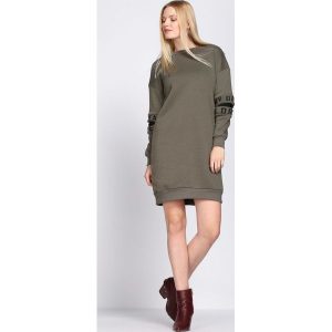 Ciemnozielona Bluza Peace Of Mind. Bluzy marki 4f. Za 54,99 zł.