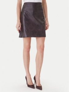 JOOP! Spódnica z imitacji skóry 58 253S58Saron 30048904 Brązowy Regular Fit. Brązowe spódnice JOOP!, s, bez wzorów, ze skóry. Za 419,99 zł.