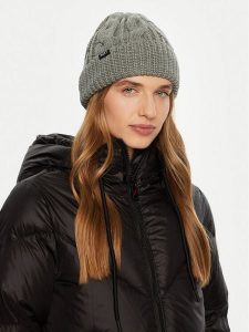 Roxy Czapka Snow Cake ERJHA04310 Szary. Szare czapki Roxy, bez wzorów, z materiału. Za 129,99 zł.