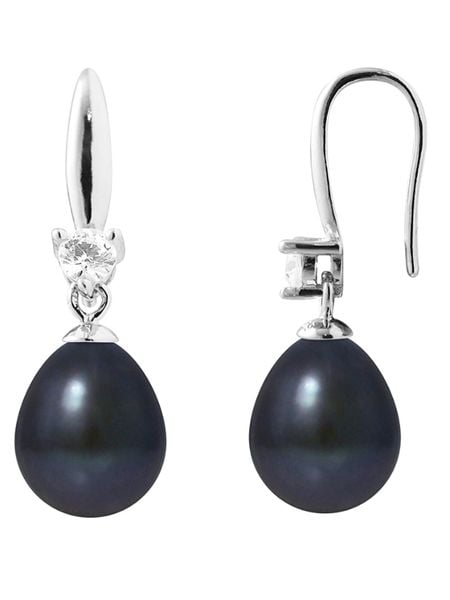 Pearl Addict Srebrne kolczyki z perłami rozmiar: onesize. Niebieskie kolczyki Pearl Addict, z cyrkonią, srebrne. Za 195,99 zł.