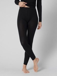 Sloggi Legginsy w kolorze czarnym rozmiar: M. Czarne legginsy Sloggi, bez wzorów, z wełny. Za 98,45 zł.