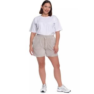 Szorty damskie Moraj, krótkie spodenki wygodne sportowe codzienne, szare, KSD1900-011. Szare spodenki sportowe Moraj, bez wzorów, eleganckie. Za 59,99 zł.