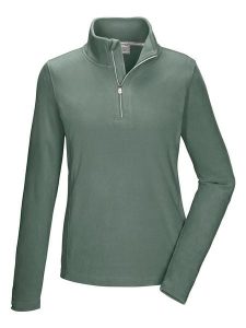 Killtec Bluza polarowa w kolorze szarozielonym rozmiar: 44. Zielone bluzy KILLTEC, bez wzorów, z polaru, bez kaptura. Za 96,83 zł.