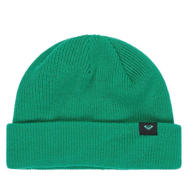 Czapka Roxy. Zielone czapki Roxy, bez wzorów. Za 89,99 zł.