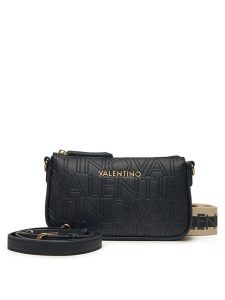Valentino Torebka Pansy VBS8PG42 Czarny. Czarne listonoszki Valentino, bez wzorów, ze skóry, bez dodatków. Za 499,99 zł.
