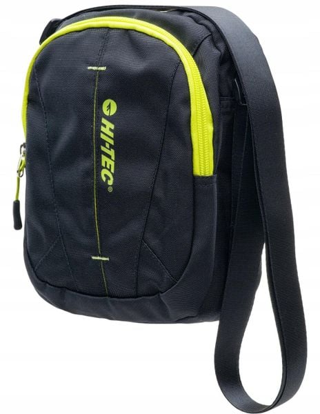 Saszetka na ramię HI-TEC SAQUET. Czarne nerki i saszetki Hi-tec, bez wzorów, z materiału. Za 34,99 zł.