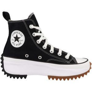 Trampki Converse Run Star Hike Hi, Dla obu płci. Czarne buty sportowe Converse, bez wzorów, bez zapięcia. Za 457,35 zł.