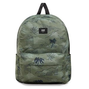 Plecak sportowy, szkolny Vans OLD SKOOL BACKP. Zielone plecaki Vans. W wyprzedaży za 129,00 zł.