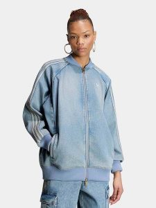 Adidas Kurtka dżinsowa w kolorze błękitnym rozmiar: XXL. Niebieskie kurtki ADIDAS, xxl, bez wzorów, bez kaptura. Za 244,95 zł.