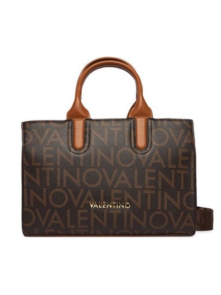 Valentino Torebka Regina Re VBS9IS24 Brązowy. Brązowe torebki klasyczne Valentino, bez wzorów, ze skóry, bez dodatków. Za 458,99 zł.