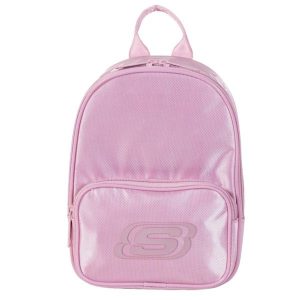 Plecak damski Skechers Mini Logo Backpack pojemność 8 L. Czerwone plecaki Skechers. Za 89,99 zł.