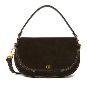 Torebka GINO ROSSI. Brązowe torebki klasyczne Gino Rossi, bez wzorów, bez dodatków. Za 299,99 zł.