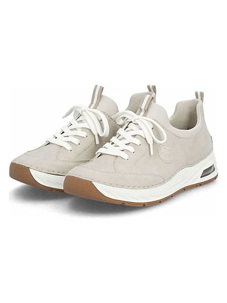 Rieker Sneakersy w kolorze beżowym rozmiar: 38. Brązowe trampki Rieker, bez wzorów, bez zapięcia. Za 199,03 zł.