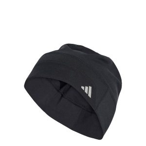 Czapka typu beanie CLIMAWARM. Czarne czapki ADIDAS, bez wzorów. Za 119,00 zł.