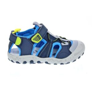 Sandały GIOSEPPO ADRANO Niebieski. Niebieskie sandały Gioseppo, bez wzorów, z syntetyku, bez obcasa, bez zapięcia. Za 159,99 zł.