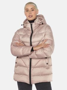 Fuchs Schmitt Kurtka pikowana w kolorze jasnoróżowym rozmiar: 46. Różowe kurtki Fuchs Schmitt, bez wzorów, bez kaptura. Za 404,99 zł.