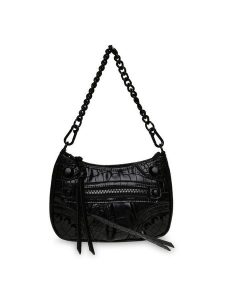 Steve Madden Torebka Bvilma Crossbody SM13001250-02002-BBL Czarny. Czarne torebki klasyczne Steve Madden, bez wzorów, ze skóry, bez dodatków. Za 329,99 zł.