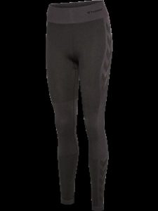 Hummel Legginsy hmlCLEA SEAMLESS MID WAIST TIGHTS – bezszwowe, oddychające. Szare legginsy Hummel, bez wzorów, z elastanu. Za 198,00 zł.