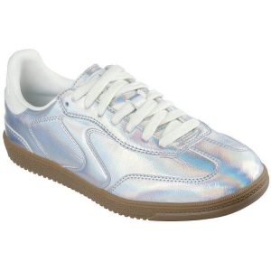 Adidasy Skechers Hotshot, Kobiety. Szare buty sportowe Skechers, bez wzorów, z syntetyku, bez zapięcia. Za 390,00 zł.
