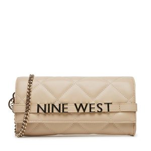 Torebka Nine West. Brązowe torebki klasyczne Nine West, bez wzorów, bez dodatków. Za 199,99 zł.
