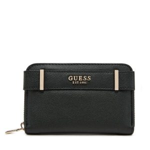 Portfel Guess. Czarne portfele Guess, z aplikacjami. Za 169,99 zł.