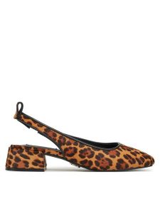 Steve Madden Sandały Smitten-LP SM11003685 Brązowy. Brązowe sandały Steve Madden, bez wzorów, ze skóry, bez obcasa, na słupku, bez zapięcia. Za 319,99 zł.