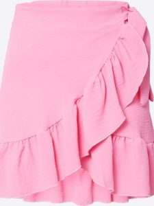 Sublevel Spódnica w kolorze jasnoróżowym rozmiar: M/L. Różowe spódnice Sublevel, na co dzień, l, bez wzorów, mini. Za 74,99 zł.