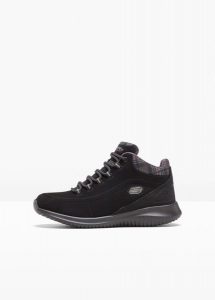 Wysokie sneakersy Skechers z pianką memory. Brązowe buty sportowe bonprix, bez wzorów, bez zapięcia. Za 349,99 zł.