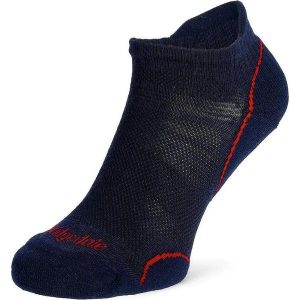 Skarpety do trekkingu Bridgedale Ultra Light T2 Merino Performance Low. Czerwone skarpetki Bridgedale, bez wzorów. Za 77,99 zł.