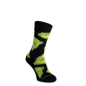 Skarpety turystyczne Stance Mean One. Czarne skarpetki Stance, bez wzorów. Za 46,99 zł.