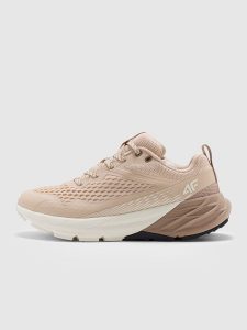 4F Niskie buty do trekkingu i trailu SPEED HIKER z membraną damskie - beżowe 38. Brązowe buty trekkingowe 4f, z gumy, bez zapięcia. Za 349,99 zł.
