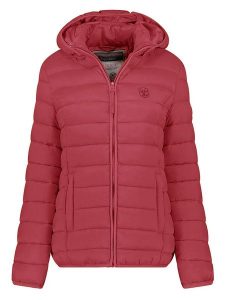 Geographical Norway Kurtka pikowana w kolorze czerwonym rozmiar: S. Czerwone kurtki Geographical Norway, s, bez wzorów, bez kaptura. Za 158,10 zł.