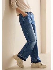 Cecil Dżinsy - Comfort fit - w kolorze niebieskim rozmiar: W30/L30. Niebieskie jeansy Cecil, bez wzorów. Za 166,88 zł.