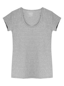 Claesens Koszulka w kolorze szarym rozmiar: M. Szare bluzki Claesens, m, bez wzorów, z bawełny, bez kołnierzyka, bez ramiączek. Za 61,31 zł.