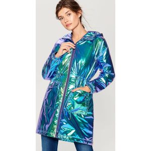 Kurtki: Parka z holograficznym efektem - Wielobarwn