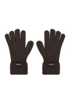MEXX Rękawiczki CEO-MEXX-W6-001-AW26 Brązowy ciemny. Brązowe rękawiczki Mexx, bez wzorów, z dzianiny. Za 49,99 zł.