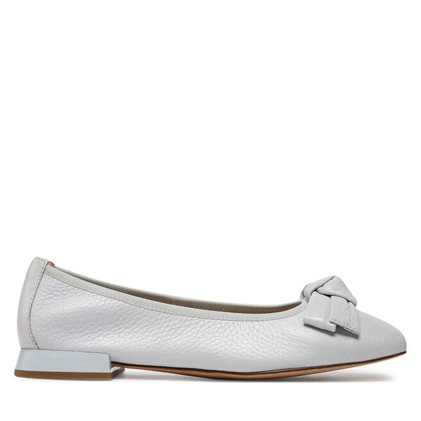 Baleriny Caprice. Niebieskie balerinki Caprice, bez wzorów, bez obcasa, bez zapięcia. Za 249,99 zł.