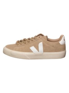 Veja Skórzane sneakersy "Campo" w kolorze beżowo-białym rozmiar: 37. Białe trampki Veja, bez wzorów, ze skóry, bez zapięcia. Za 434,85 zł.