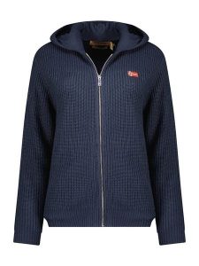 Canadian Peak Kardigan w kolorze granatowym rozmiar: M. Niebieskie kardigany Canadian Peak, m, bez wzorów, ze splotem, bez ramiączek. Za 161,34 zł.