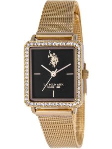 U.S. Polo Assn. Zegarek kwarcowy w kolorze złoto-czarnym rozmiar: onesize. Czarne, analogowe zegarki U.S. Polo Assn. Za 217,99 zł.