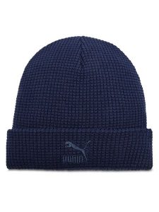 Puma Czapka Classics Mid Fit Beanie 025677 03 Granatowy. Niebieskie czapki Puma, bez wzorów. Za 69,99 zł.